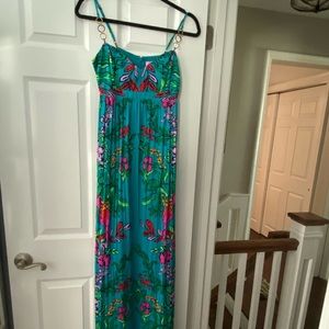 Lilly Pulitzer joanna maxi. EUC Sz 4
